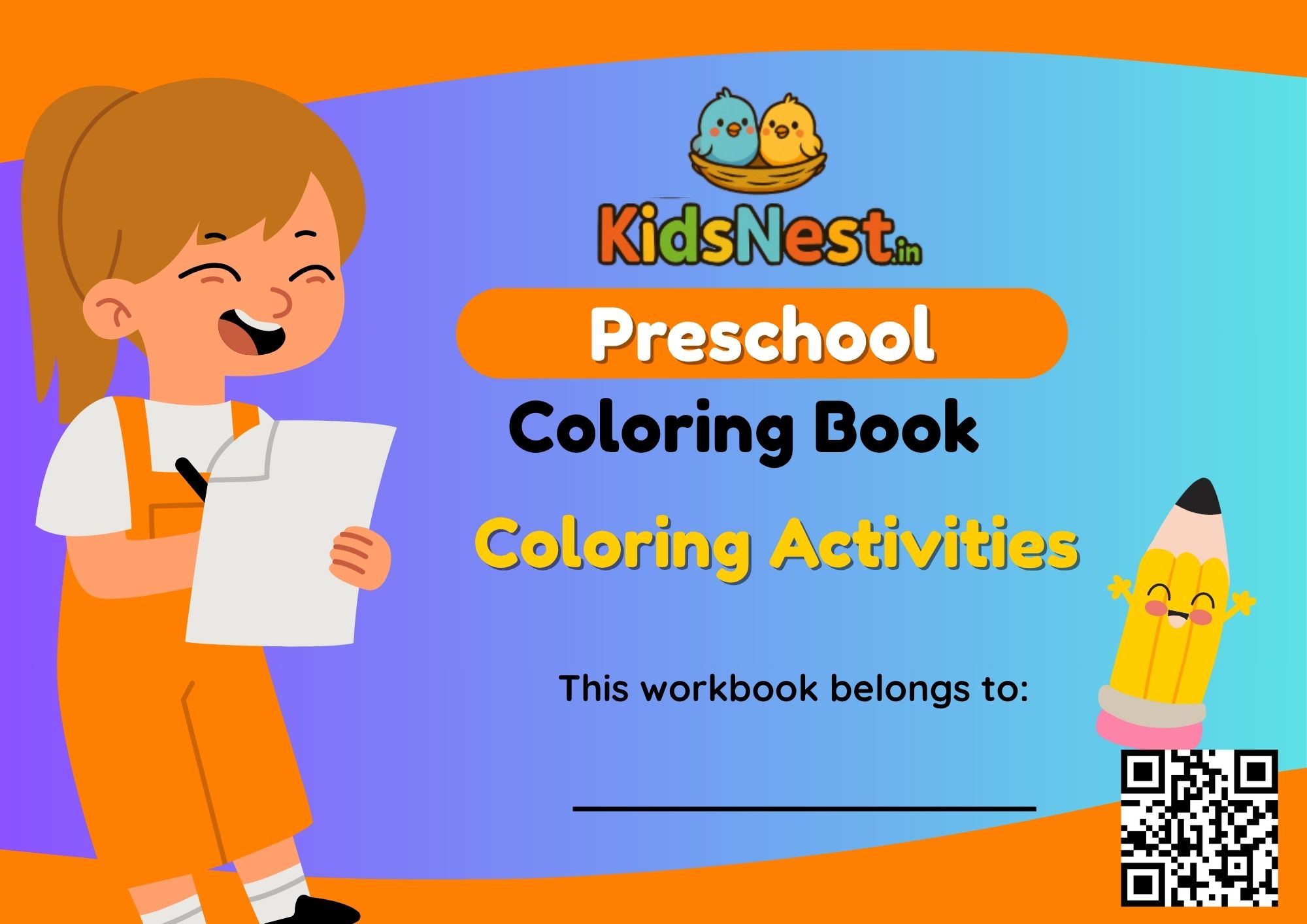 Preschool Coloring Book | Free Printable Kids Activities