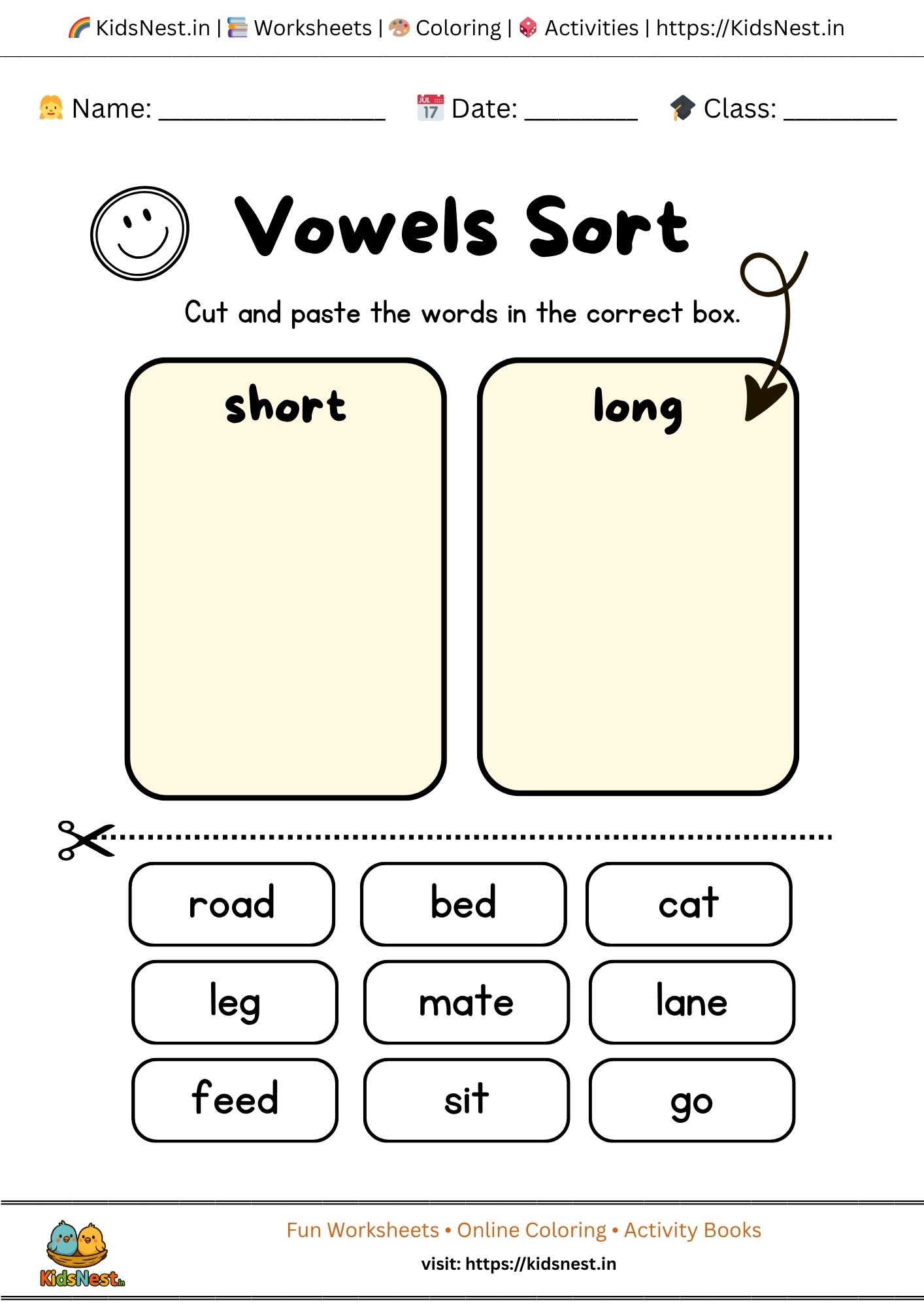 Vowels Sort or Long