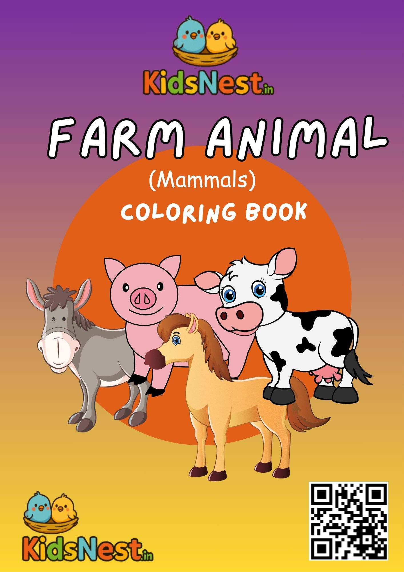 Farm Animals Activities | Printable Worksheets for Kids