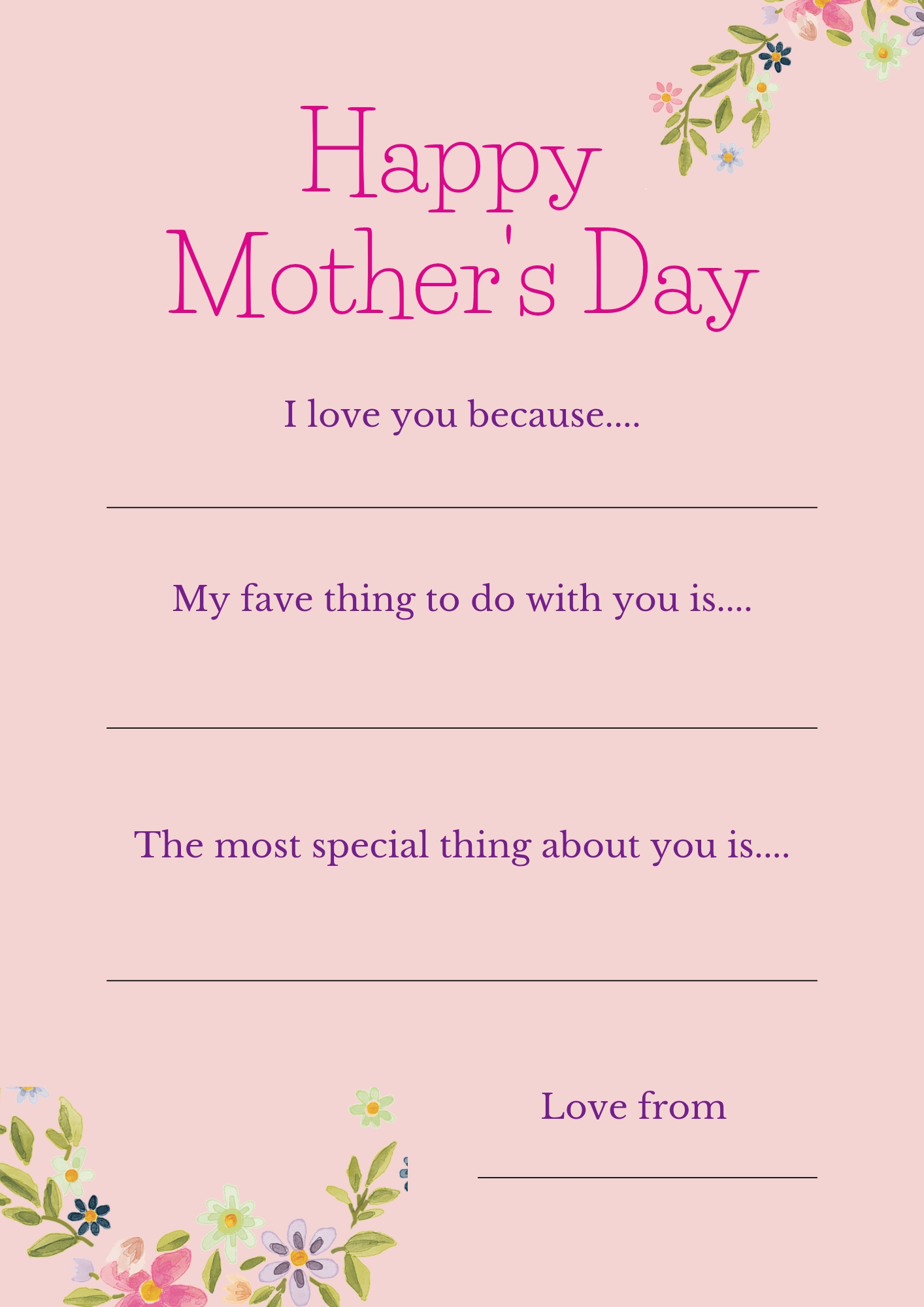 Mother's Day Worksheets | Free Kids Printables & Activities