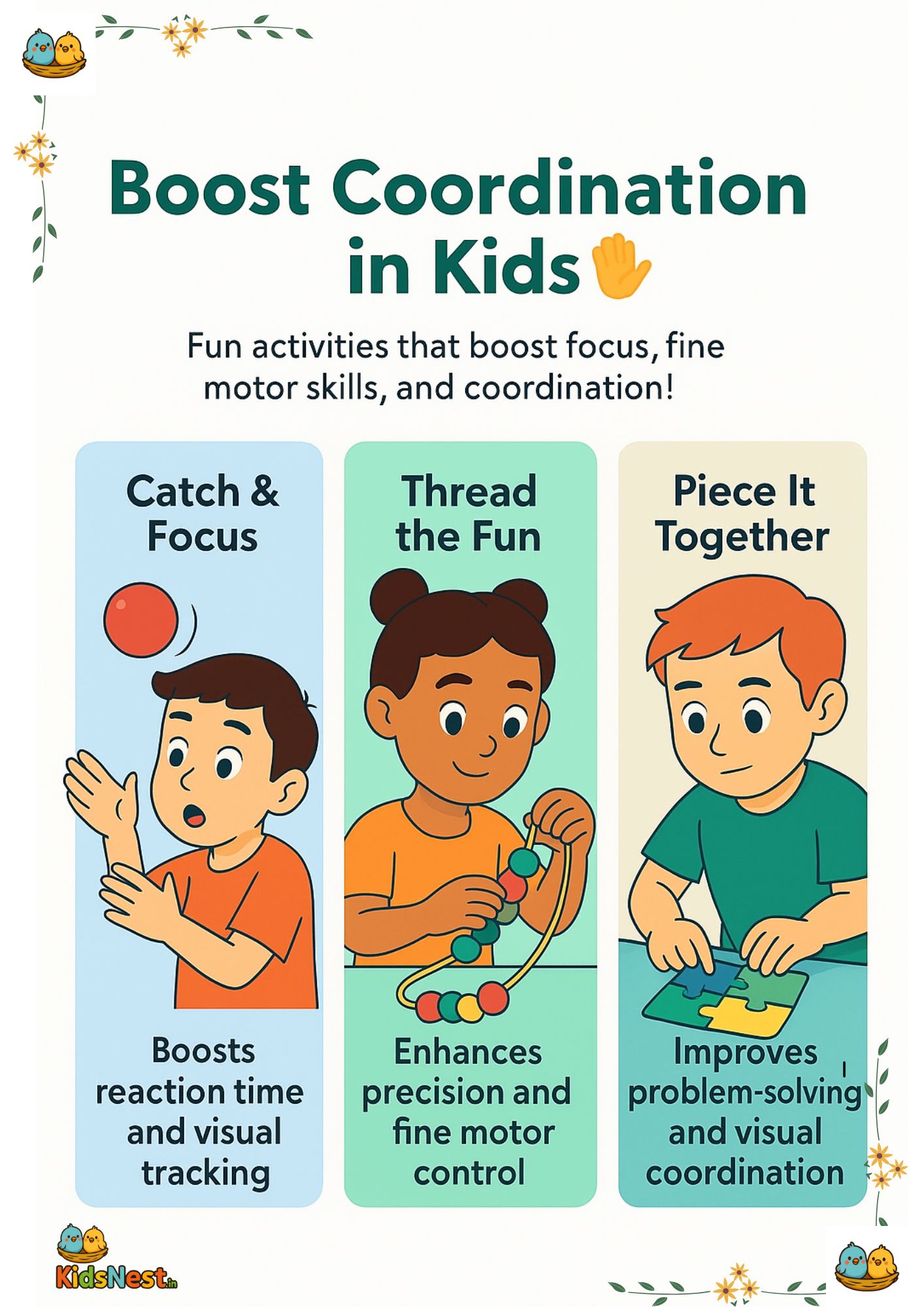 Boost Kids' Coordination | Printable Worksheets & Activities
