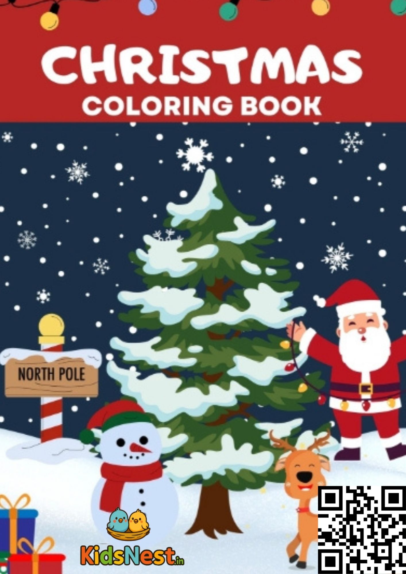 Christmas Coloring Pages for Kids | Free Printable Activity Book