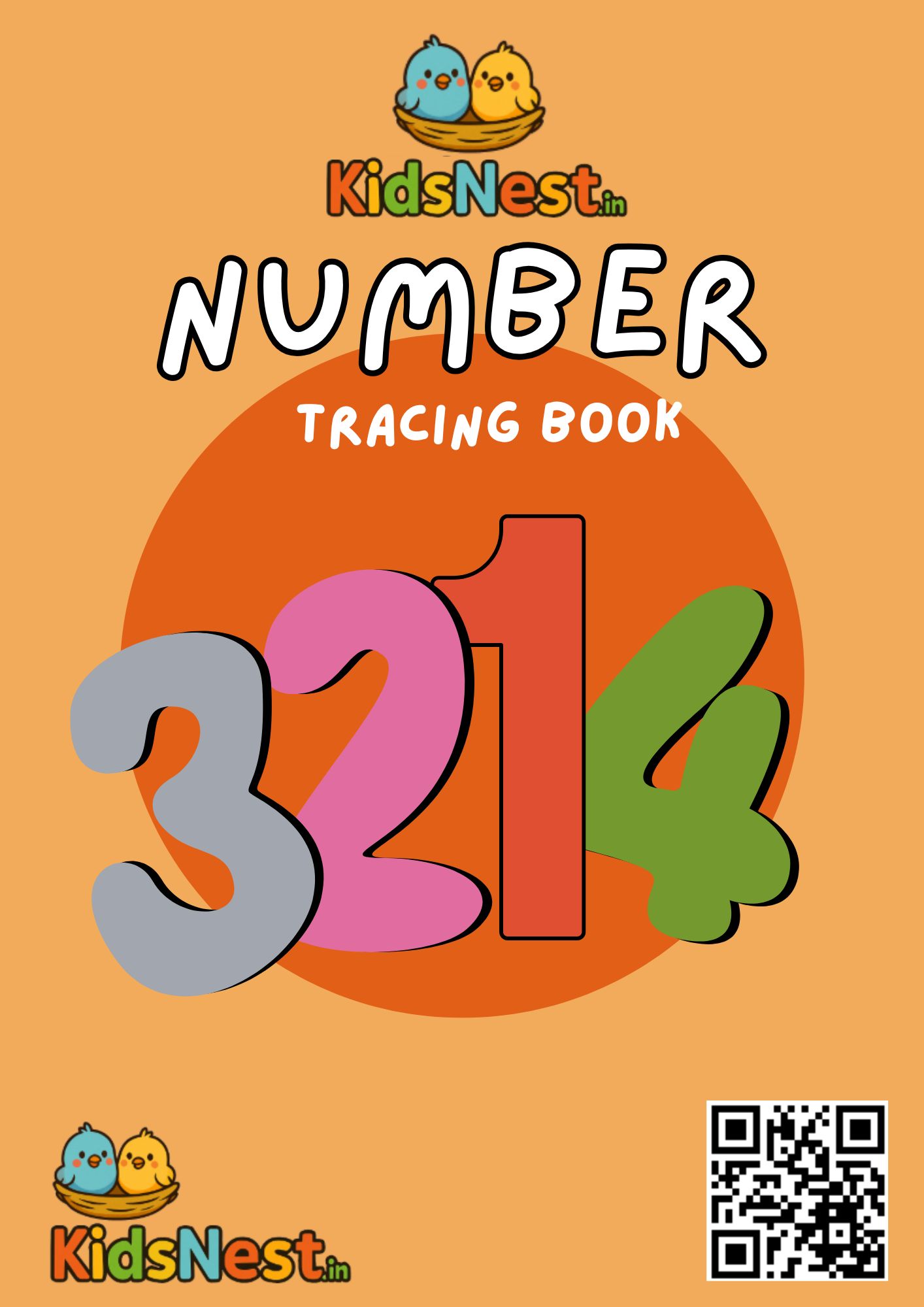 Printable Number Tracing Book for Kids | Learn to Write Numbers