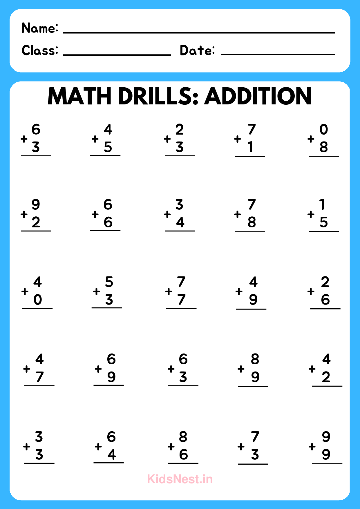 Addition Worksheets & Activities for Kids | Printable Math
