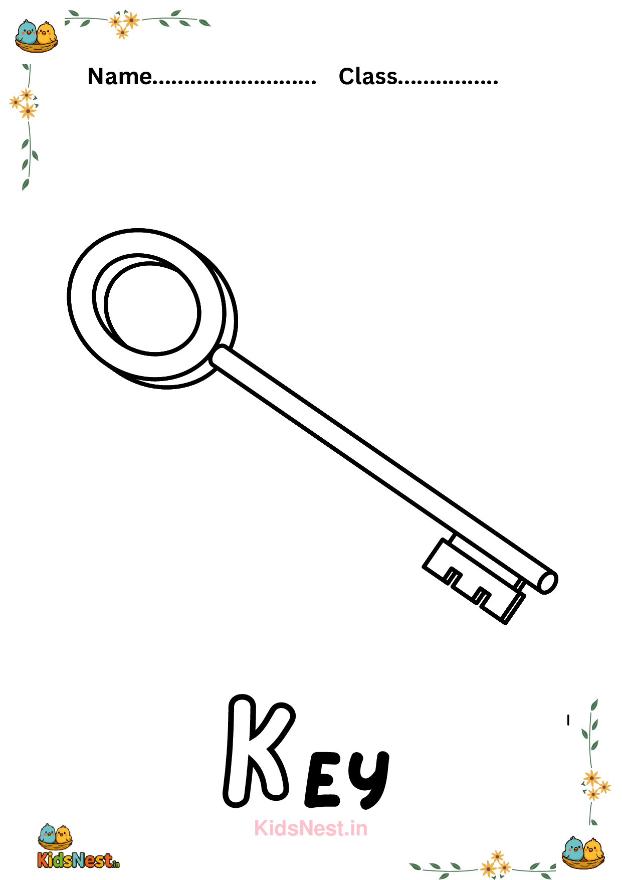 Letter K Worksheets & Activities | Alphabet K Printables