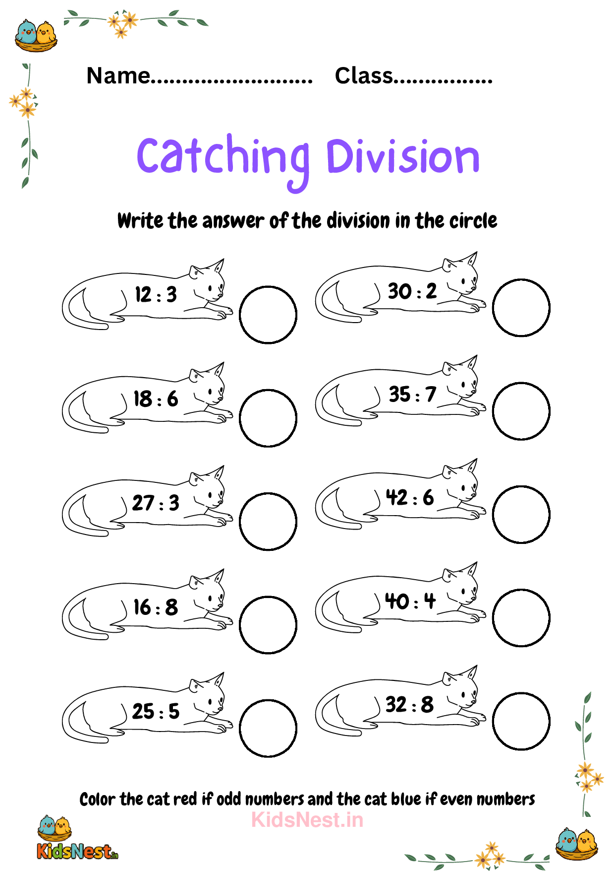 Fun Division Worksheets & Games for Kids | Printable Math