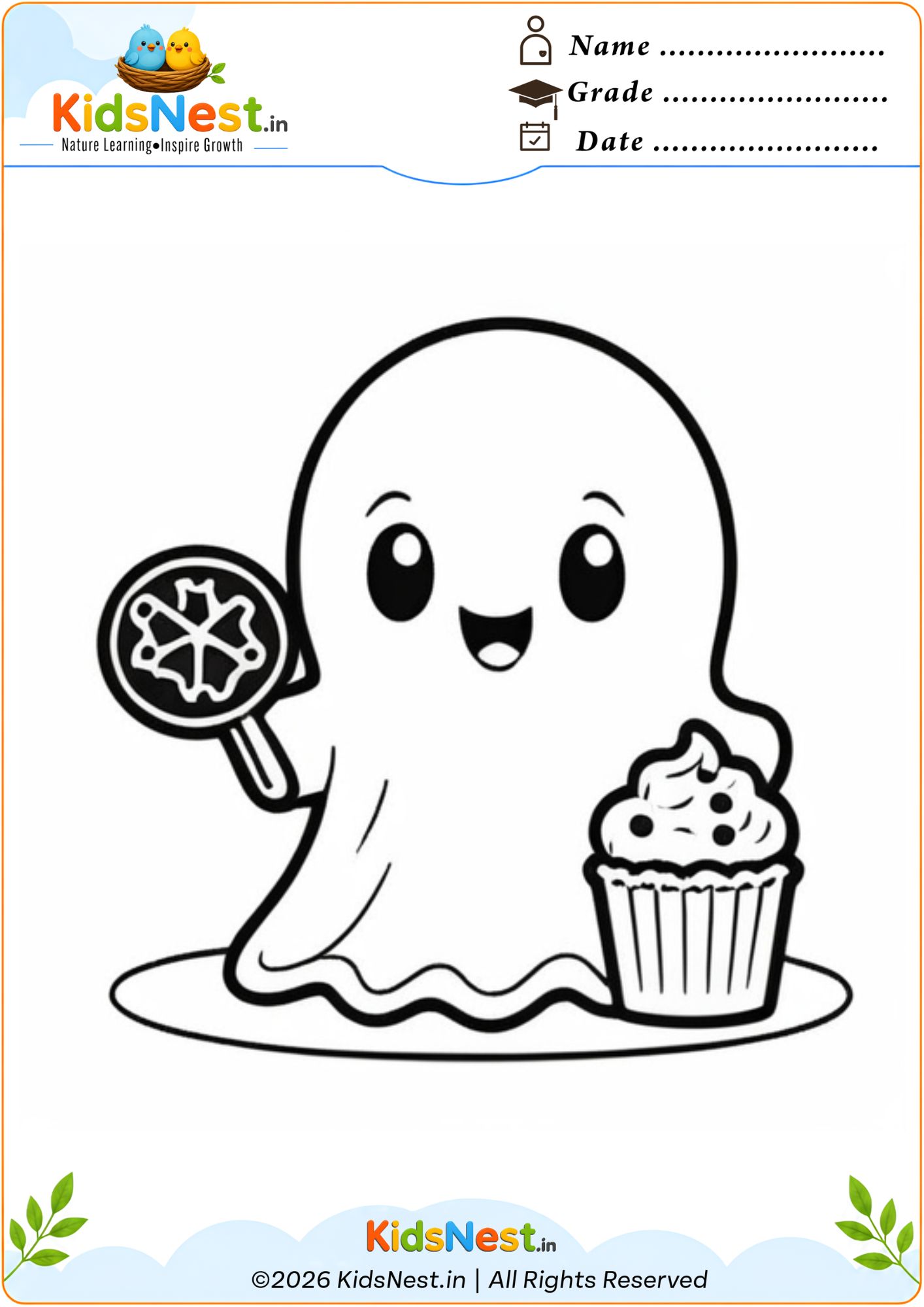 Free Printable Coloring Page for Kids - Part 1 | Educational Fun