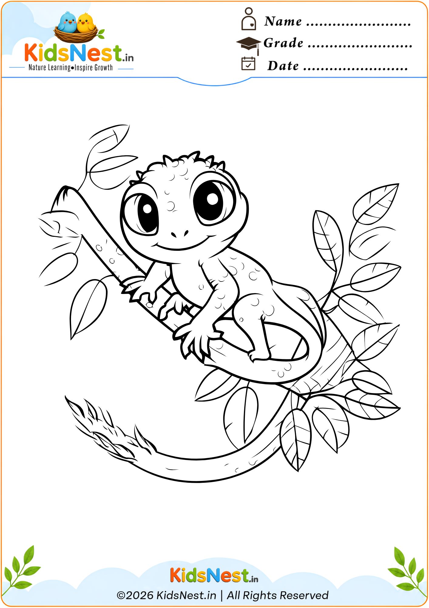Printable Coloring Page Part 1 | Fun Educational Activities