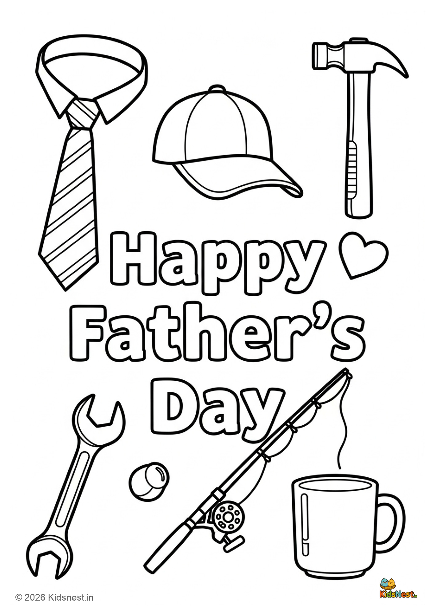 Father's Day Kids Activities | Printables & Worksheets