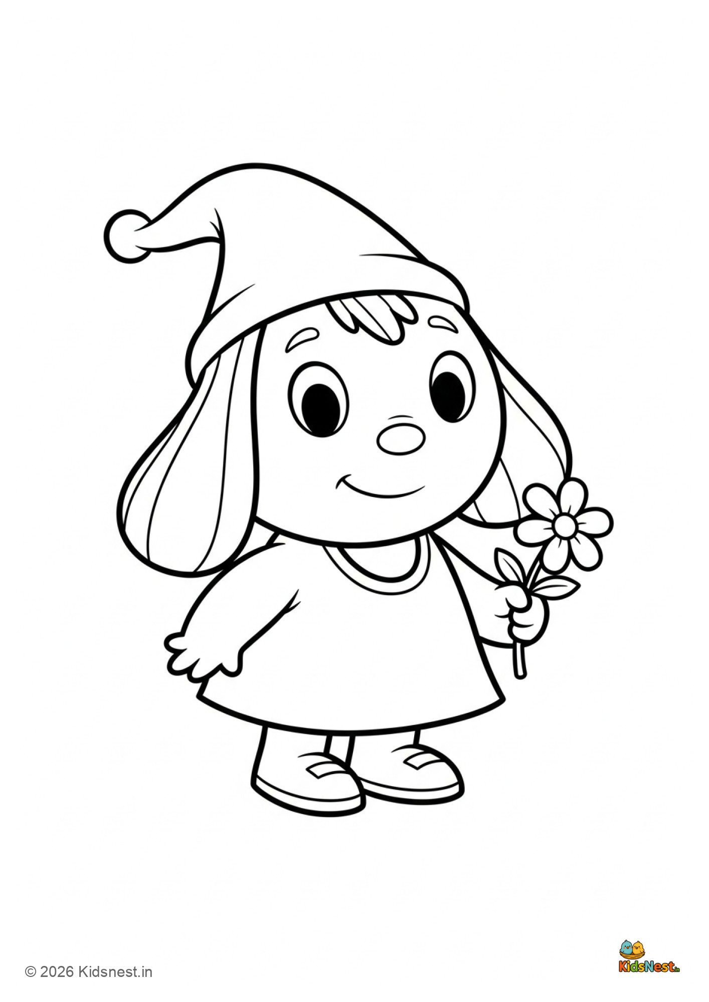 Pim Pimling Coloring Page | Free Printable for Kids