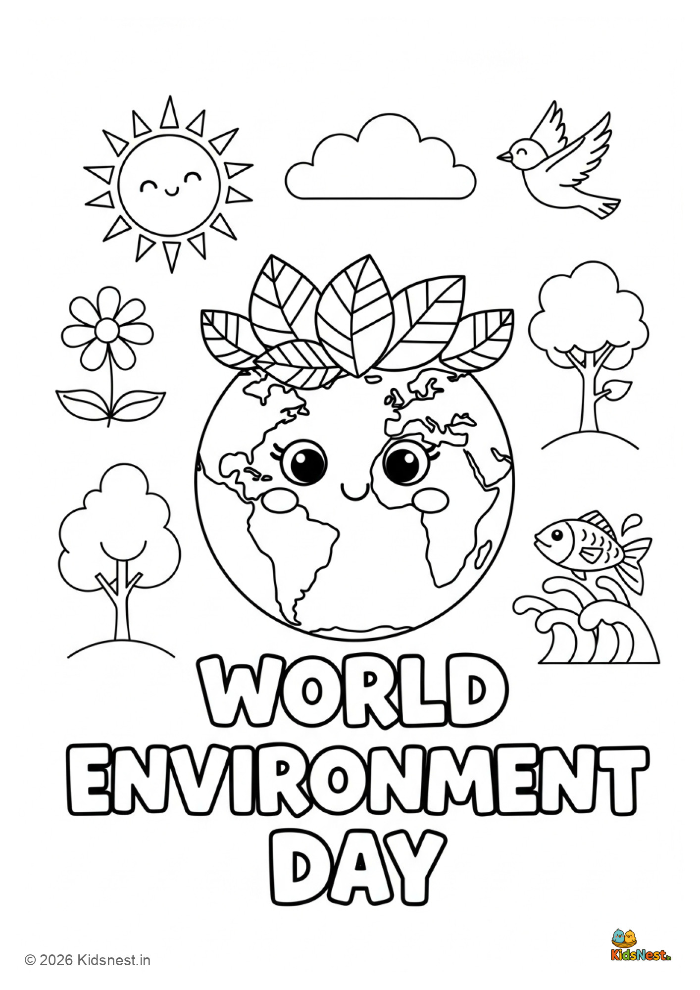 World Environment Day Kids Activities & Worksheets