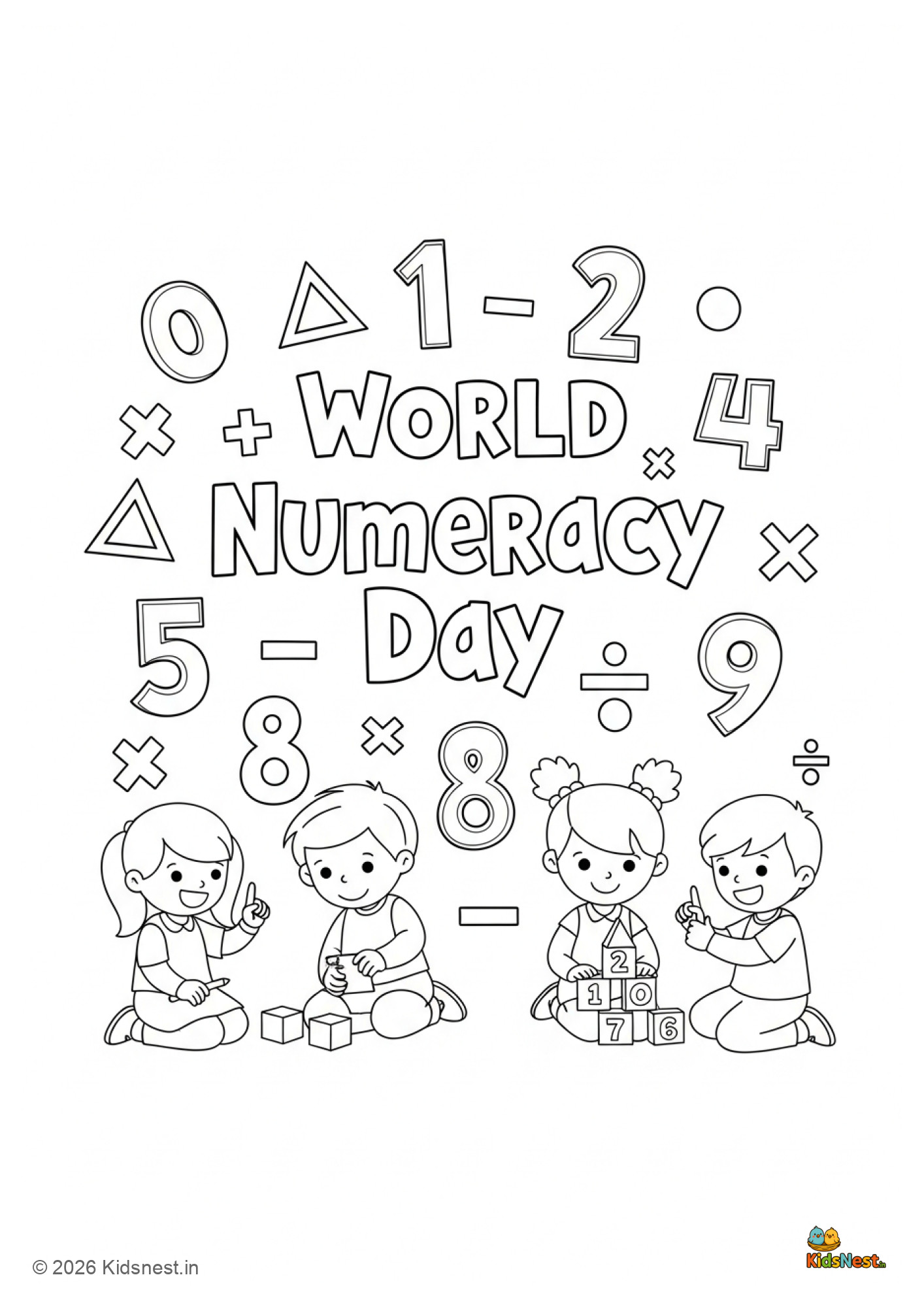 World Numeracy Day: Kids Math Activities & Worksheets